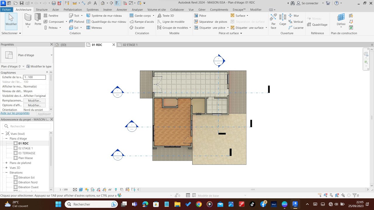 Interface Revit - YouTube