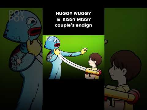 Huggy Wuggy & Kissy Missy Couple's Ending - Poppy Playtime #shorts