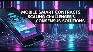 Mobile Smart Contracts: Scaling Challenges & Consensus Solutions