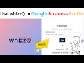 Whizzq app for google business profile  how to integrate booking tab in google business profile