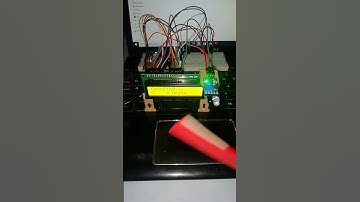 Object counter using ir sensor #shorts