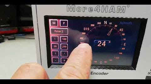 Visual Rotor (V 1.5 by EA7HG) with Yaesu Rotor by PD8DX