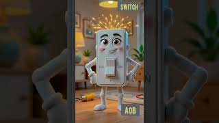 Switch: The Controller! 🎚️#DailyTech #CircuitControl #TechLearning #SimpleComponents #backtobasics