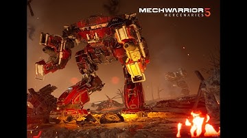 MW5 MERCENARIES BETA--DEMOLITION MISSION SINGLE PLAYER GAMEPLAY