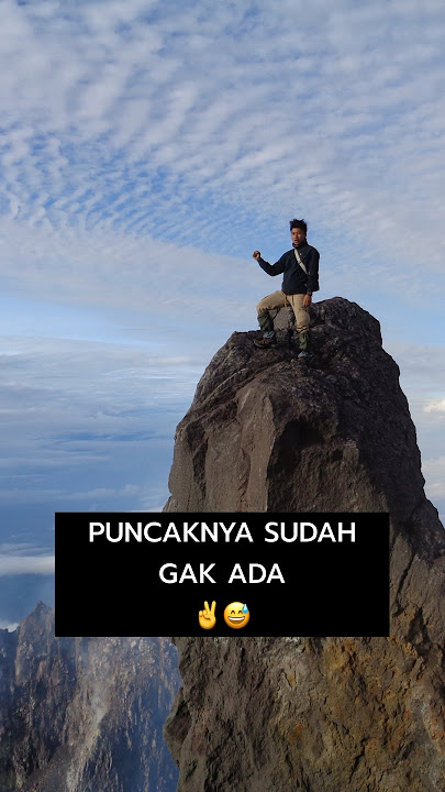 Ada yang pernah ke Puncak Garuda G. Merapi? #merapi #pendakigunung #pendakiindonesia #pendakikeren