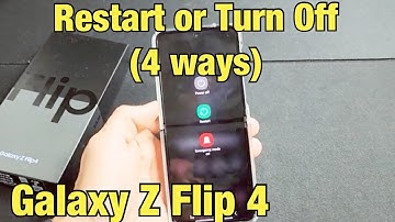 Galaxy Z Flip 4: How to Restart & Power Off (4 Ways)