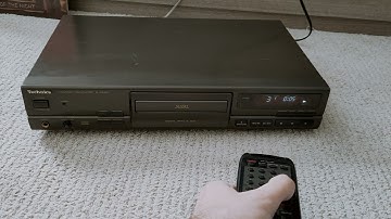 Technics compact disc player SL-PG490 lettore CD HiFi made in Germany test