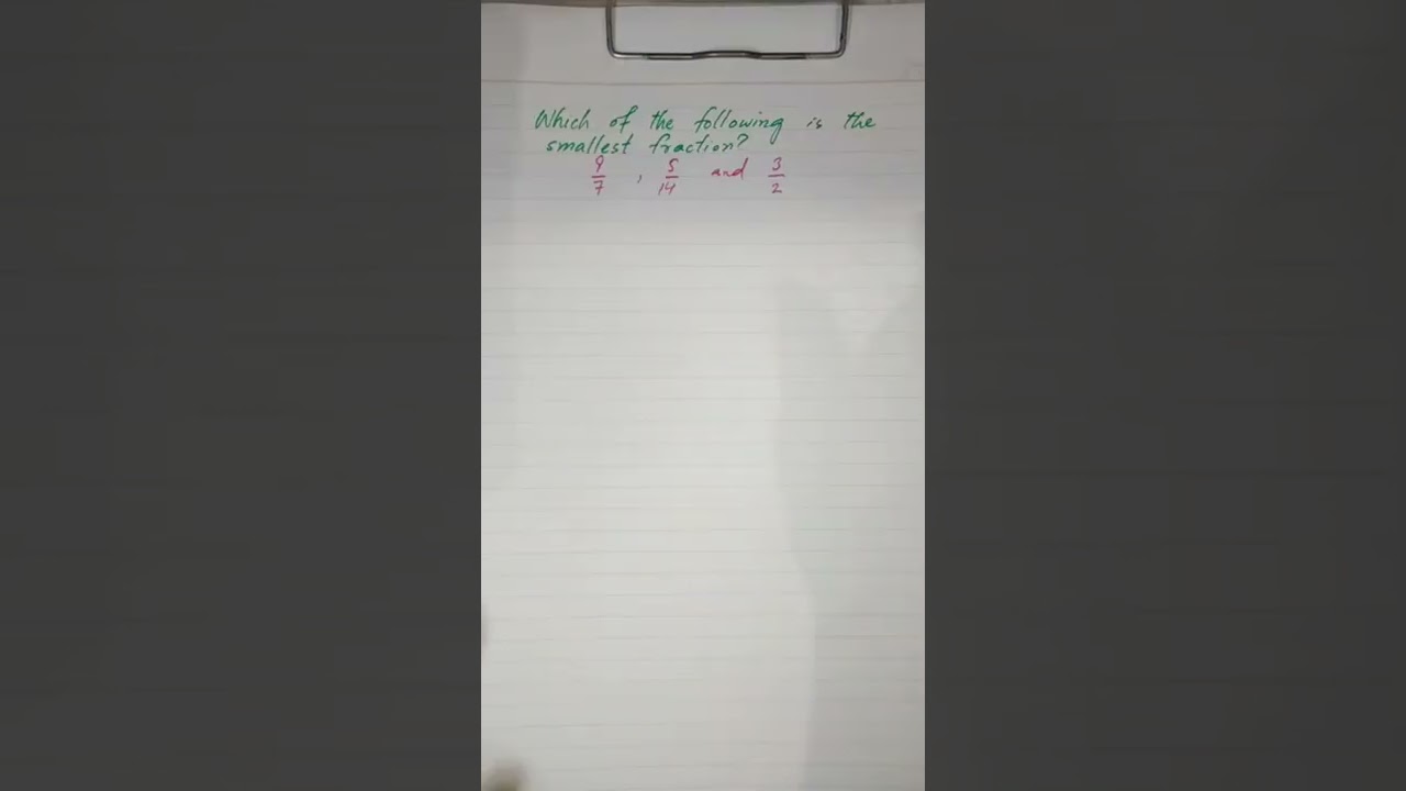 Comparing Fractions Mathematics Sindh education IBA JOBS