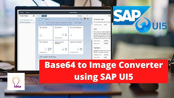Base64 To Image Converter Using SAP UI5 | SAP | UI5