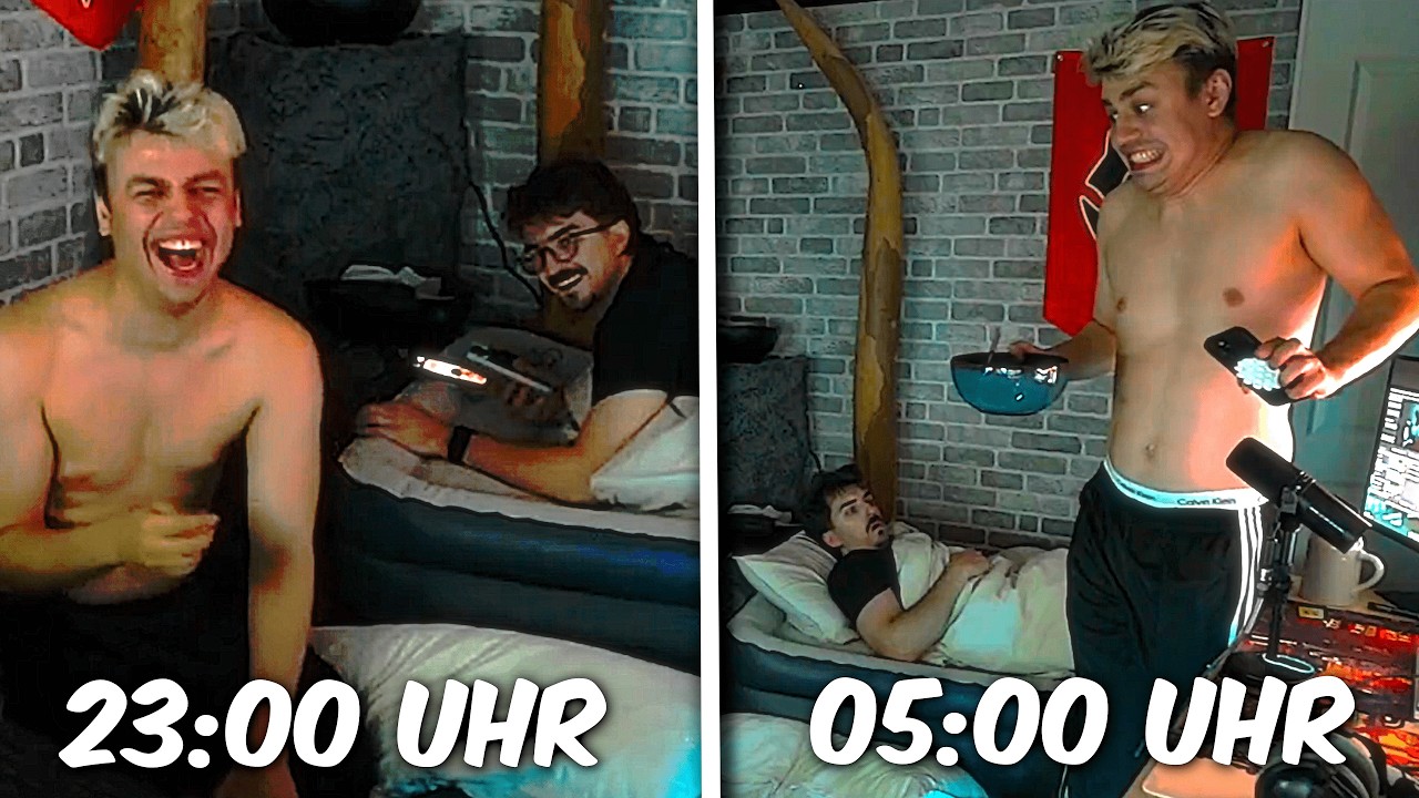 WIR haben ausversehen den WITZIGSTEN SCHLAFSTREAM gestartet...