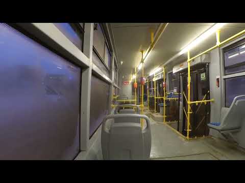 Трамвай "0518 по 38" в СПб 14-*: ЛМ-99АВН 0518 по №38 (12.01.24)