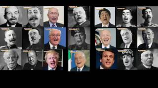 WW1 and WW2 and WW3 leaders singing witch doctor 🔫🔫🔫