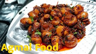 பூண்டு மஸ்ரூம் செஞ்சு பாருங்க அதிக  சுவை | Garlic Mushroom | Kalan Masala | Mushroom Recipe in Tamil