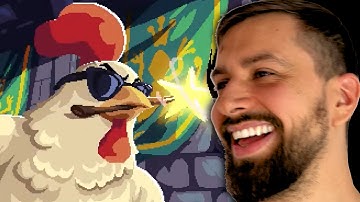 Deleting 1000s of Frogs to Upgrade my Magical Chicken in this Goofy Action Roguelike!