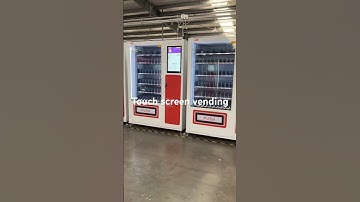 🇮🇩 Touch screen vending with cashless payment