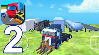 Truck Crash Simulator Accident - Gameplay Walkthrough, Mountain Map (iOS,Android)
