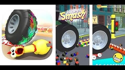 Wheel Smash - All levels Gameplay android/ios