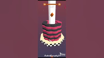 Stack Ball Gameplay Level 35 #shorts