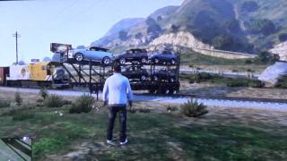 GTA 5: Train Explodes Auto Trailer by The Juice Productions  455 views 8 years ago 25 seconds