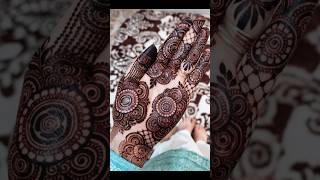 Beautiful Front Hand Mehndi Designs ✨? mehndi hennadesign viral trending shorts