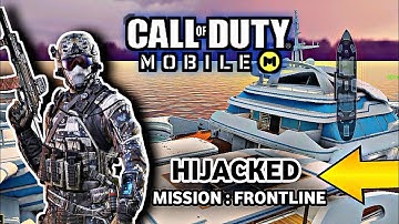 28 Insane Kills 🔥 In Hijacked (Frontline) !! 🤟🏻 || COD MOBILE Gameplay #6