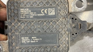 How to replace outlet Nox sensor on a T680