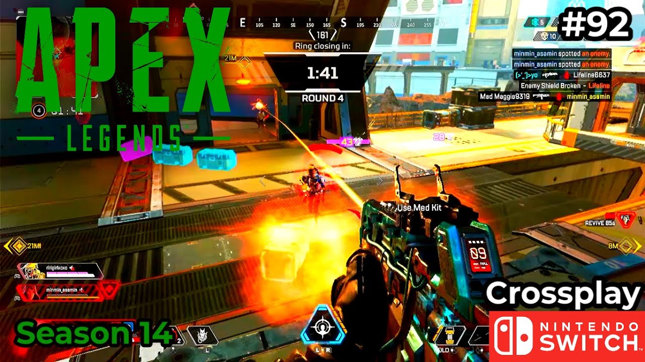 Apex legends season 14 nintendo switch gameplay #92 - YouTube