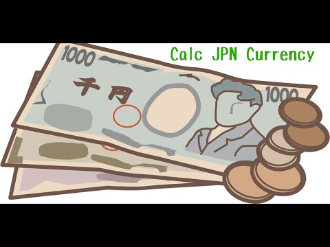 Calculando a moeda japonesa