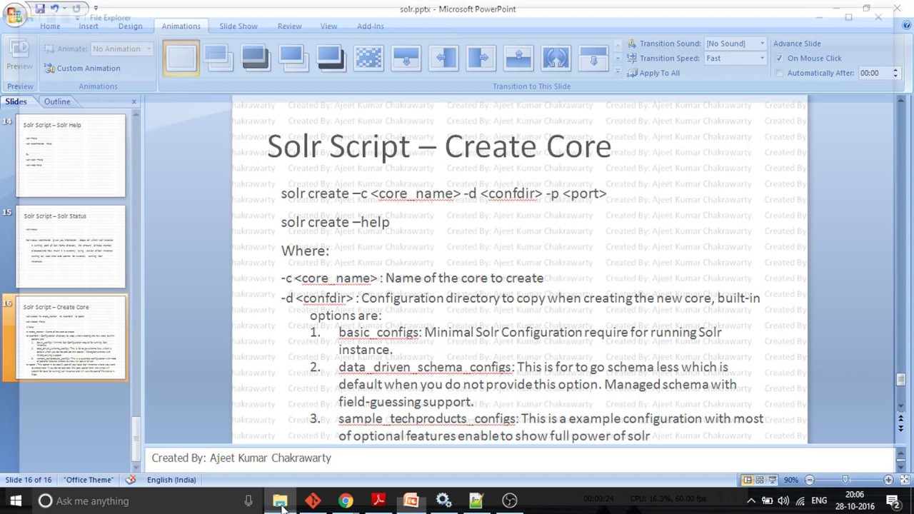 Apache Solr Tutorial Create Rename And Delete Core In Solr Part 1 Youtube