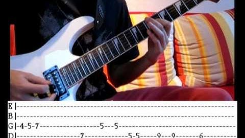 Tetris Theme A - Guitar Tutorial (Lesson + Tabs for all Tracks)