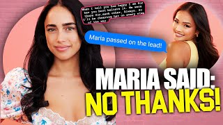 Did Maria Turn Down Bachelorette Role? Full Story! \& Maria's Statement Congratulating Jenn!