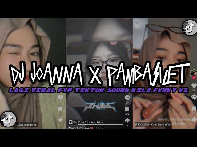 DJ JOANNA X PAMBASILET ( Slowed + Reverb ) VIRAL FYP TIKTOK TERBARU SOUND KILA FVNKY V2 class=