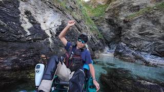 Pêche en KAYAK .Je teste une batterie (REDODO ) et tombe en panne de moteur .Pêche du bar au leurre