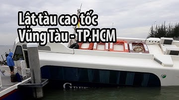 Tàu cao tốc Vũng Tàu - TPHCM gặp sự cố, hơn 30 người thoát chết