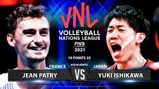 France vs Japan | VNL 2021 | Highlights | Jean Patry vs Yuki Ishikawa