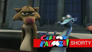 Cartoon Palooza Shorty- Surly Squirrel