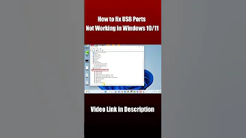 How To Fix USB Ports Not Working In Windows 10 11 Troubleshooting Guide 