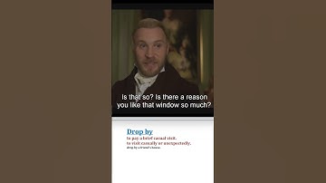 Drop by - Meaning, Pronunciation, Usage | Learn English with TV Shows & Movies