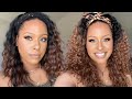 PT. 1 | CHATTY Synthetic Half Wigs w/ HeadBands Try On! | All Under $20| TheHeartsandCake90