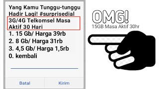 Kode Dial Paket Internet 15gb Masa Aktif 30hr Datang Lagi Dari Telkomsel Youtube