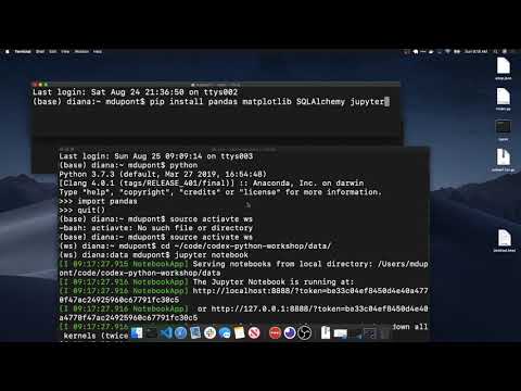 Intro To Python Workshop 2 Using Python To Clean Data Sets And Load A Database Youtube Intro To Python Workshop 2 Using Python To Clean Data Sets And Load A Database Youtube