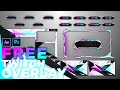 Free Animated twitch overlay ( PSD + AEP) | Animated overlay PS/AE Tutorial by KD Giveaway