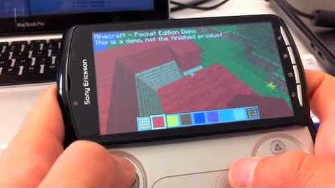 Minecraft - Pocket Edition on Xperia Play