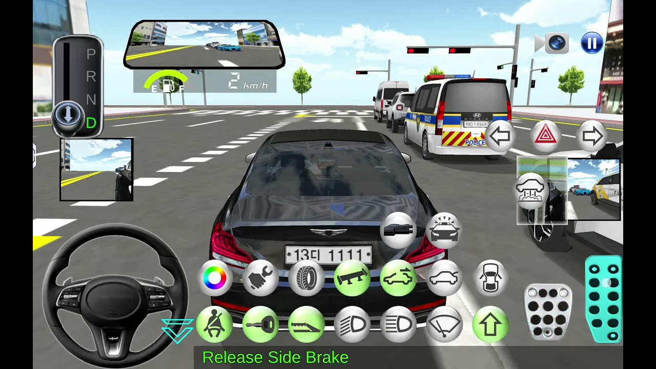 New Purple Mercedes G63 For Parking - 3d Driving Class android game || Car Game #gameplay #cargame