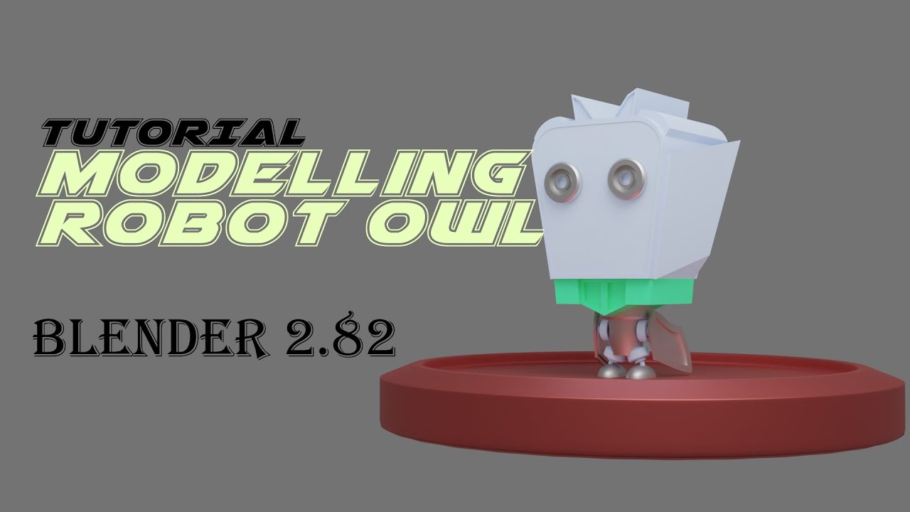 Tutorial Modelling Robot Owl - YouTube