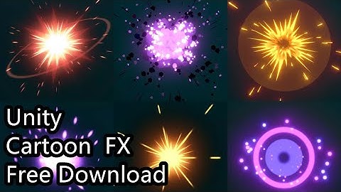 Unity VFX - Cartoon Particle System Package - Free Download