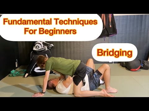 Fundamentals for Beginner Jiu Jitsu Bridging - Solo and Partner