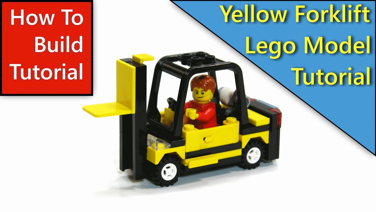 Tutorial Lego Forklift Learn How To Build This Youtube