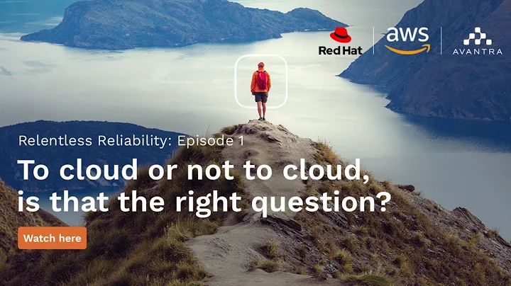 Avantra, AWS & RedHat - To cloud or not to cloud, is that the right question?