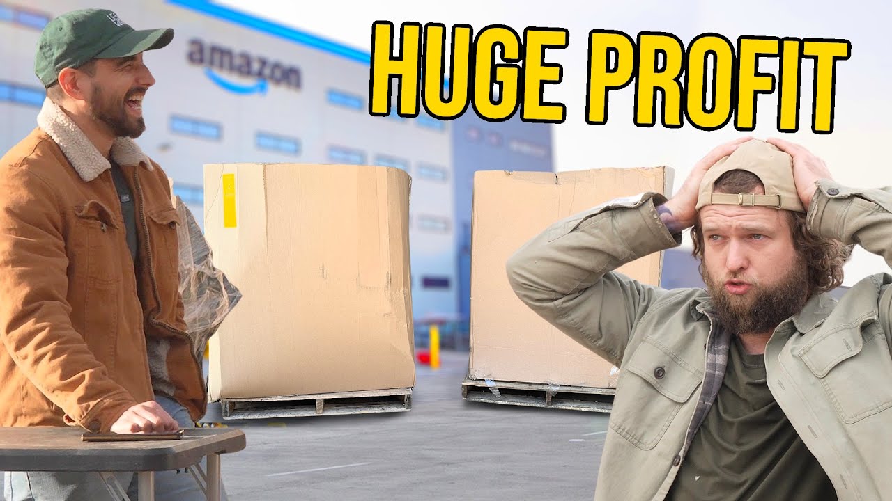 1v1 Amazon Return Pallet Challenge! Winner Takes All!
